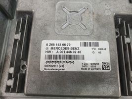 Mercedes-Benz B W245 Блок управления двигателя A2661536679