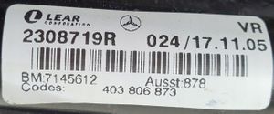 Mercedes-Benz SLK R171 Kuljettajan istuin 