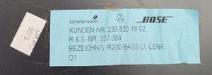 Mercedes-Benz SL R230 Subwoofer-bassokaiutin 2308201802