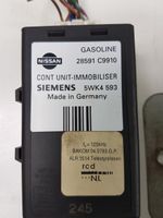 Nissan Almera Komputer / Sterownik ECU i komplet kluczy 237101N616