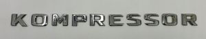 Mercedes-Benz C W203 Gamintojo ženkliukas/ modelio raidės 