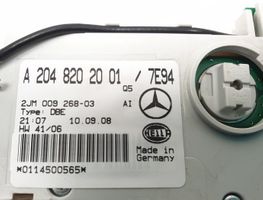 Mercedes-Benz C W204 Bagažinės apšvietimo žibintas A2048202001