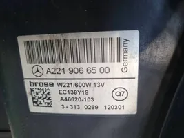 Mercedes-Benz S W221 Radiatora komplekts A2219066500