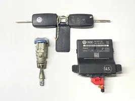 Volkswagen Eos Engine ECU kit and lock set 0261S02479