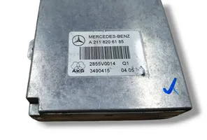 Mercedes-Benz E W211 Unidad de control/módulo del teléfono 2855V0014