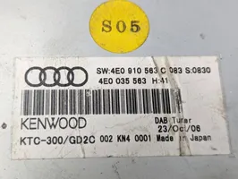 Audi A6 S6 C6 4F Videon ohjainlaite 4E0910563C