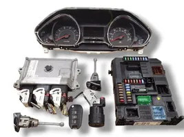 Peugeot 208 Kit calculateur ECU et verrouillage 