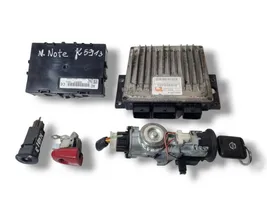 Nissan Note (E11) Komputer / Sterownik ECU i komplet kluczy 8200619409