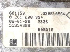 Opel Tigra B Sterownik / Moduł ECU 0261208394