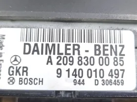 Mercedes-Benz CLK A209 C209 Panel klimatyzacji 9140010497