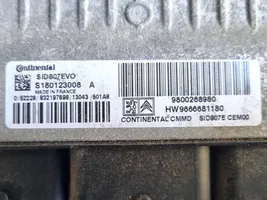 Citroen DS3 Kit centralina motore ECU e serratura S180123008A