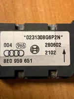 Audi A4 S4 B6 8E 8H Czujnik uderzenia Airbag 8E0959651