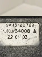 Opel Astra H Boucle de ceinture de sécurité arrière 13120729