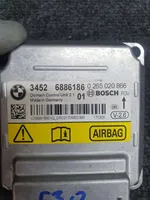 BMW 3 F30 F35 F31 Unidad de control/módulo del Airbag 6886186