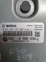 BMW 3 F30 F35 F31 Sterownik / Moduł ECU 8586536