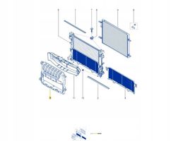 Renault Zoe Osłona chłodnicy 215541324R