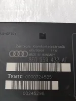 Audi A4 S4 B6 8E 8H Module confort 8E0959433AF
