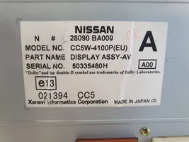 Nissan Primera Screen/display/small screen 28090BA000