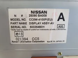 Nissan Primera Экран/ дисплей / маленький экран 28090BA000