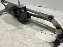 Volkswagen Polo V 6R Front wiper linkage and motor 6R1955023C