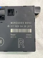 Mercedes-Benz E W211 Centralina/modulo portiere 2118200426