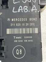 Mercedes-Benz E W211 Durų elektronikos valdymo blokas 2118201626