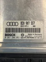 Audi A4 S4 B6 8E 8H Sterownik / Moduł ECU 8E0907557