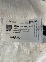 BMW 3 F30 F35 F31 Listwa / Uszczelka szyby drzwi tylnych 7258308