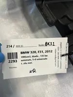 BMW 3 F30 F35 F31 Autres pièces intérieures 7234605