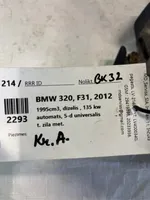 BMW 3 F30 F35 F31 Galinio bamperio dugno apsauga 7258047