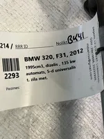 BMW 3 F30 F35 F31 Tringlerie et moteur d'essuie-glace avant 7267503