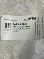 Audi A6 S6 C6 4F Kronšteins 4F9863539