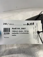 Audi A4 S4 B7 8E 8H Zamek klapy tylnej / bagażnika 8P4827505C