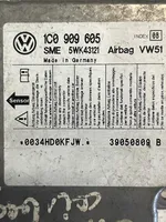 Volkswagen Sharan Sterownik / Moduł Airbag 1C0909605