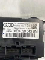 Audi A4 S4 B6 8E 8H Panel klimatyzacji 8E0820043BM
