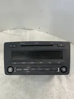 Skoda Octavia Mk2 (1Z) Radio/CD/DVD/GPS-pääyksikkö 1Z0035161F