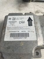 Opel Signum Sterownik / Moduł Airbag DWS0450717B