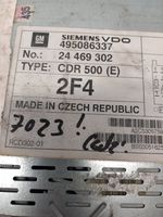 Opel Zafira A Radio/CD/DVD/GPS-pääyksikkö 24469302