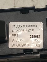 Audi A6 S6 C6 4F Interruttore a pulsante start e stop motore 4F2905217E