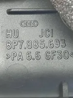 Audi A5 8T 8F Rączka / Dźwignia regulacji fotela tylnego 8P7885693