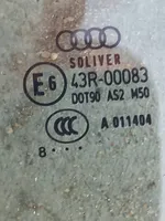 Audi A6 Allroad C6 Etuoven ikkunalasi, neliovinen malli 43R00083