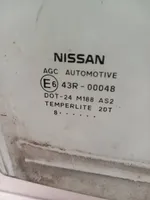 Nissan Qashqai Vetro del finestrino della portiera posteriore 43R00048
