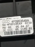 Audi A6 S6 C6 4F Interruptor/palanca de limpiador de luz de giro 4F0953549A