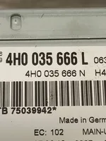 Audi A8 S8 D4 4H Radio/CD/DVD/GPS-pääyksikkö 4H0035666N