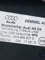 Audi A8 S8 D4 4H Copertura del rivestimento del sottoporta posteriore 4H4864607K
