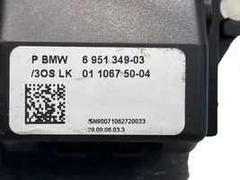 BMW 5 E60 E61 Suuntavilkun vipu 695134903