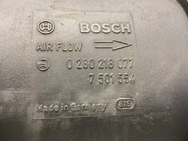 BMW 7 E65 E66 Измеритель потока воздуха 0280218077