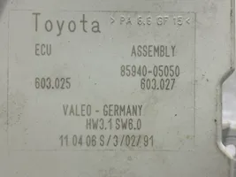 Toyota Avensis T250 Komputer / Sterownik ECU i komplet kluczy 8966105C80