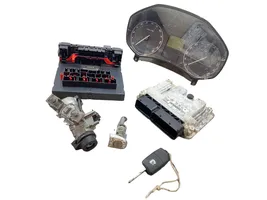 Skoda Octavia Mk2 (1Z) Kit centralina motore ECU e serratura 03G906021MD