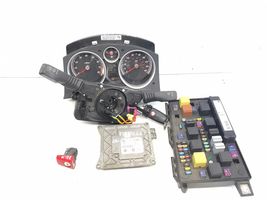 Opel Astra H Engine ECU kit and lock set 55567114